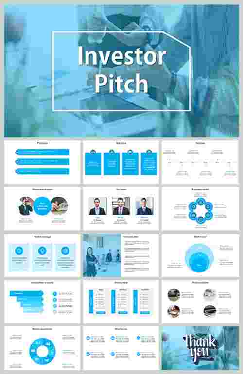 investor pitch template ppt